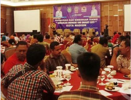 Gerakan Menuju Smart City Kota Madiun Adakan Sosialisasi  Bimtek