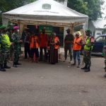 Lakukan Himbauan, Koramil 10/Bangil Ajak Warga Patuhi Prokes 5M