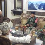Mempererat Tali Silaturahmi, Dandim 0819/Pasuruan Berkunjung Ke Tokoh Agama Di Kecamatan Kraton