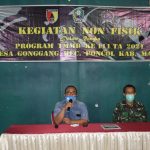 TMMD Ke 111 Kodim 0804/Magetan Gandeng Kesbangpol Gelar Sosialisasi Wawasan Kebangsaan