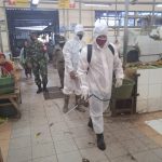 Kodim 0819/Pasuruan Kembali Semprotkan Cairan Probiotik Di Sejumlah Titik