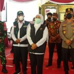 Forkopimda Jatim Memantau Jalannya Vaksinasi Massal Di Sumenep Madura
