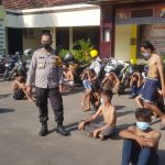 Aksi Unras Puluhan Remaja Diamankan Di Mapolres Pasuruan Kota