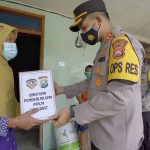 Kapolres Magetan Sebut Pentingnya Bansos Bagi Masyarakat Di Tengah PPKM Darurat