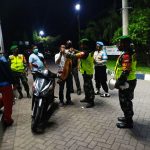 Antisipasi Kerumunan Tiga Pilar Kecamatan Nguling Adakan Patroli Gabungan