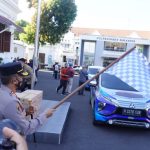 Polrestabes Surabaya Luncurkan Mobil Masker Keiling