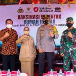 Vaksinasi Nasional, Polres Jombang Sasar Rumah Ibadah
