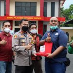 AKBP Arif Rachman Arifin, SIK. M.H. Kapolres Jember Dinobatkan Sebagai Bapak Ojek Online Jember