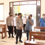 Jelang Natal 2021, Kapolres Nganjuk Cek Kesiapan Satgas Covid-19 Gereja