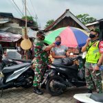 Upaya Pencegahan Covid-19, Babinsa Sukorejo Beri Himbauan Prokes