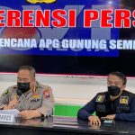 DVI Polda Jatim Terima 44 Kantong Jenazah Korban Erupsi Gunung Semeru di RSUD Dr Haryoto Lumajang