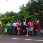 Tanam Pohon  Sakura  Lurah Bugul Kidul Ajak Masyarakat Setempat Jaga Lingkungan
