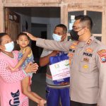 Polisi Peduli, Penyandang Disabilitas Terima Bantuan Kursi Roda dari Kapolres dan Ketua Bhayangkari Cabang Nganjuk