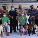 Dinyatakan Sembuh ODGJ Diberi Sepasang Kambing Oleh Kapolres Madiun