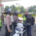 Ajak Masyarakat Taati Prokes, Tim Gabungan Pamor Keris Polres Blitar Kota Gencarkan Patroli