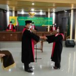 Serah Terima Jabatan Ketua Pengadilan Negeri Kota Bumi Dari Ibu Lusiana  Amping, SH., MH., Kepada  Bapak Edwin Adrian, SH., MH