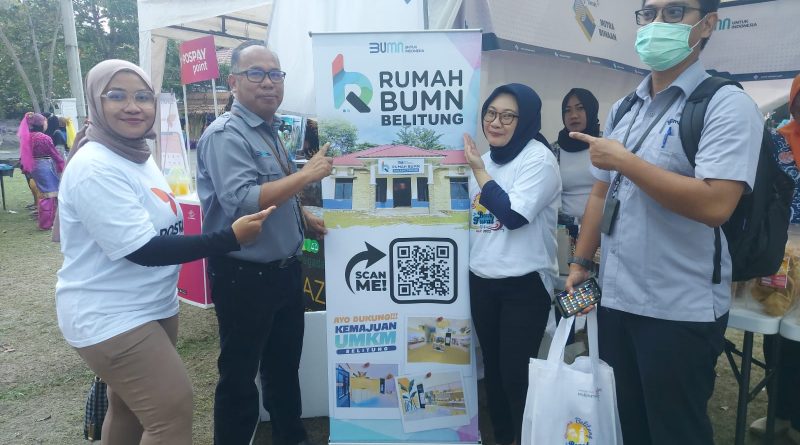 Tiga Mitra Binaan PT. Timah Tbk. Promosikan Produk di Ajang Pesona Belitung  Beach Festival 2022