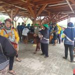 Ibu-ibu Serbu Spot Mancing Kampong Reklamasi Selinsing PT Timah Tbk, Bikin Peserta Mancing Ketagihan