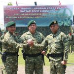 Panglima Divisi Infanteri 2 Kostrad Pimpin Upacara Serah Terima Jabatan Pamen Divif 2 Kostrad