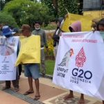 Pedagang ayam di surabaya dukung G20