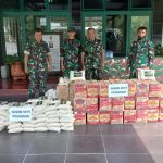 Tanggap Erupsi Semeru, Kodim Pasuruan Salurkan Bantuan Logistik