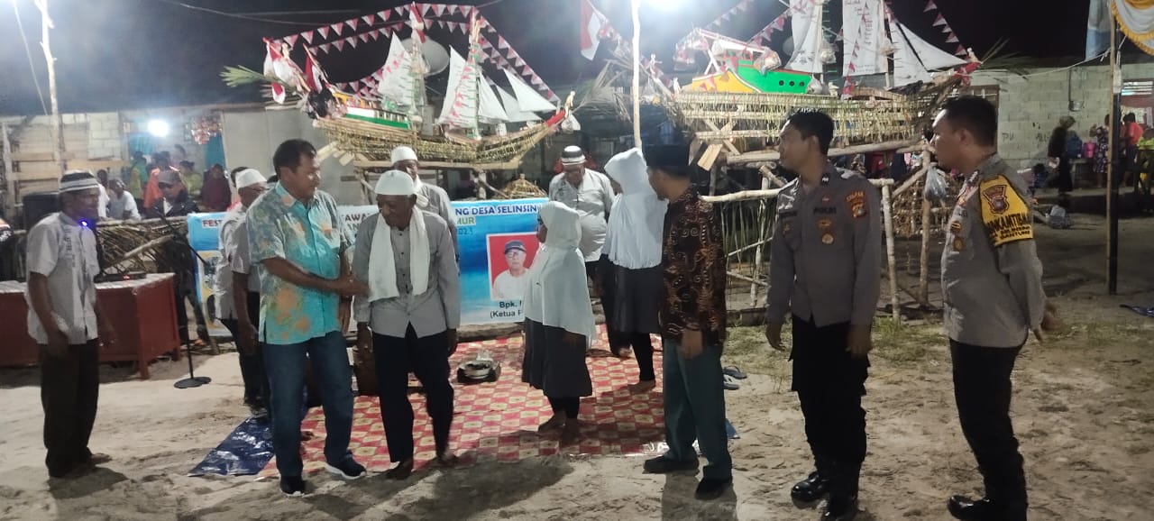 Lestarikan Tradisi Suku Sawang, PT Timah Tbk Dukung Pelaksanaan Muang Jong di Belitung Timur