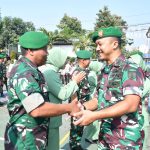 Pimpin Serah Terima Jabatan 9 Danramil & 4 Perwira Staf, Begini Pesan Dandim 0815/Mojokerto