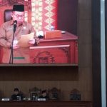 Sekwan Kota Lubuklinggau Membacakan Naskah Berita Acara Penetapan Propemperda, Rapat Paripurna