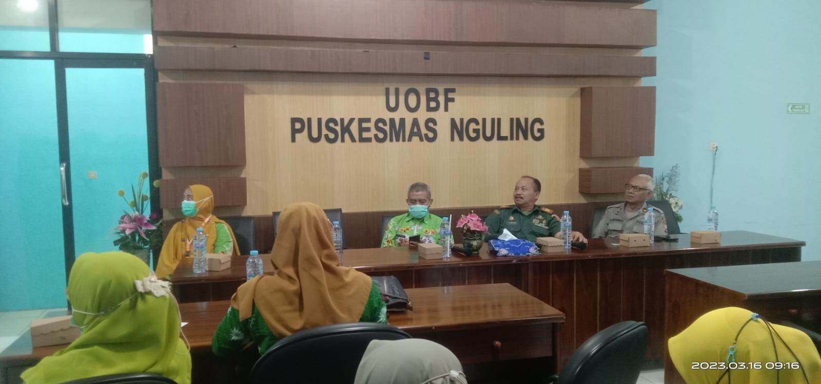 Danramil 0819/06 Nguling Kapten Arm Yuwono, Hadiri Sosialisasi Evaluasi P4K