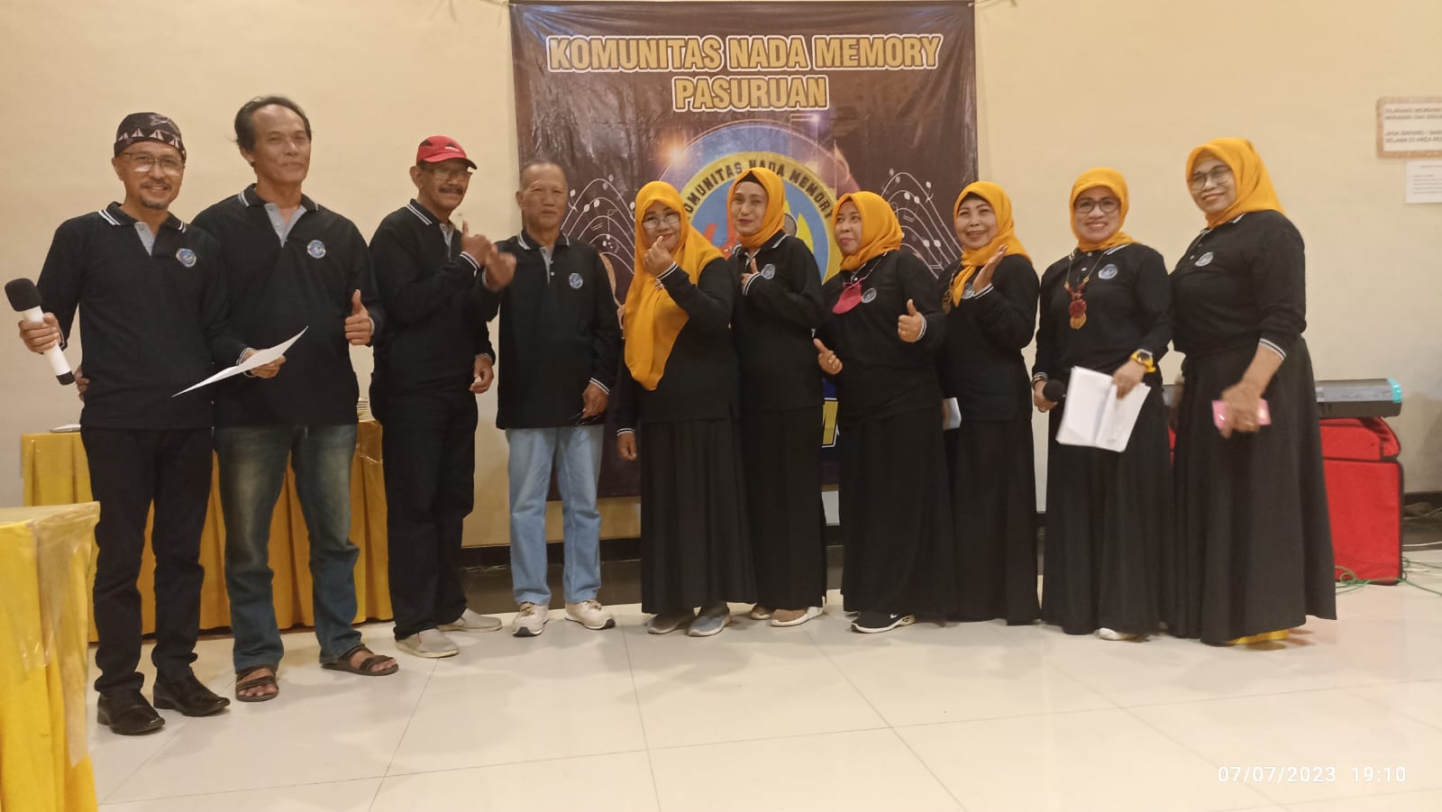 Komunitas Nada Memory Pasuruan Raya Resmi di Launching Dan Dikukuhkan Kepengurusannya