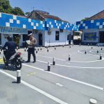 Permudah Pemohon SIM, Satlantas Polresta Mojokerto Ubah Lintasan Uji Praktik SIM