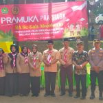 Danramil Trawas Hadiri Jelajah Pramuka Pra Siaga RA Se-Kabupaten Mojokerto