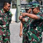100 Unit Kendaraan Dinas Kodim 0815/Mojokerto Diperiksa Tim Kodam V/Brawijaya