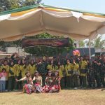 Meriahkan HUT TNI Ke-78, Koramil Pungging Hadirkan Seni Reog Singo Mudho Taruno Joyo