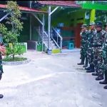 Koramil 0911/Cimahi Utara dan Koramil 0904/Batujajar Kodim 0609/Cimahi Bersama Masyarakat Kerjabakti