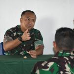 Kunjungi Koramil Jajaran Wilayah Kota Mojokerto, Dandim 0815/Mojokerto : Tekankan Netralitas TNI – Jaga Sinergitas Dengan Pemda & Polri