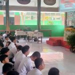 Cegah Kenakalan Remaja, Danramil Dlanggu Bekali Wasbang Ratusan Pelajar