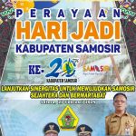 Selamat Hari Jadi Kabupaten Samosir ke 20 Tahun