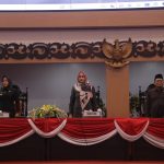 Bupati Mojokerto Hadiri Rapat Paripurna Penyampaian Nota Penjelasan Atas Laporan Keterangan Pertanggungjawaban 2023