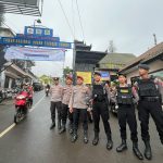 Pastikan Kamtibmas Kondusif Selama Idul Fitri, Samapta Polres Pasuruan Rutin Melaksanakan Patroli Kota