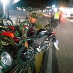 Anggota Koramil Teluk Keramat Dan Polsek Razia Kenalpot Brong