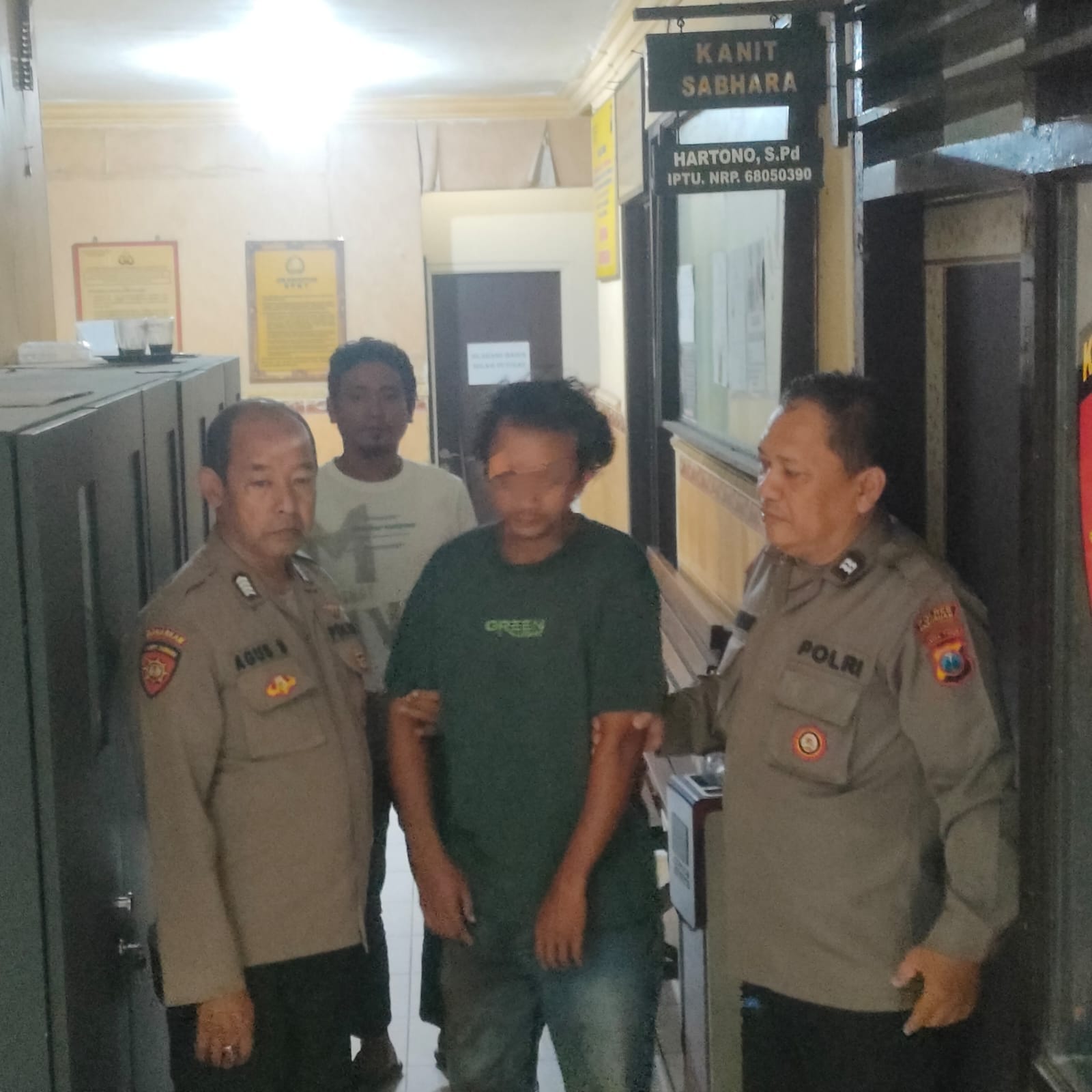 Wujudkan Harkamtibmas, Polsek Gempol Berhasil Amankan Pelaku Pencurian Tabung Gas LPG