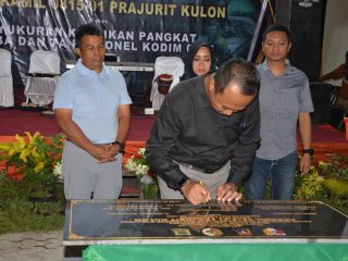 Tampak Megah Nuansa Majapahit, Koramil 0815/01 Prajurit Kulon Diresmikan