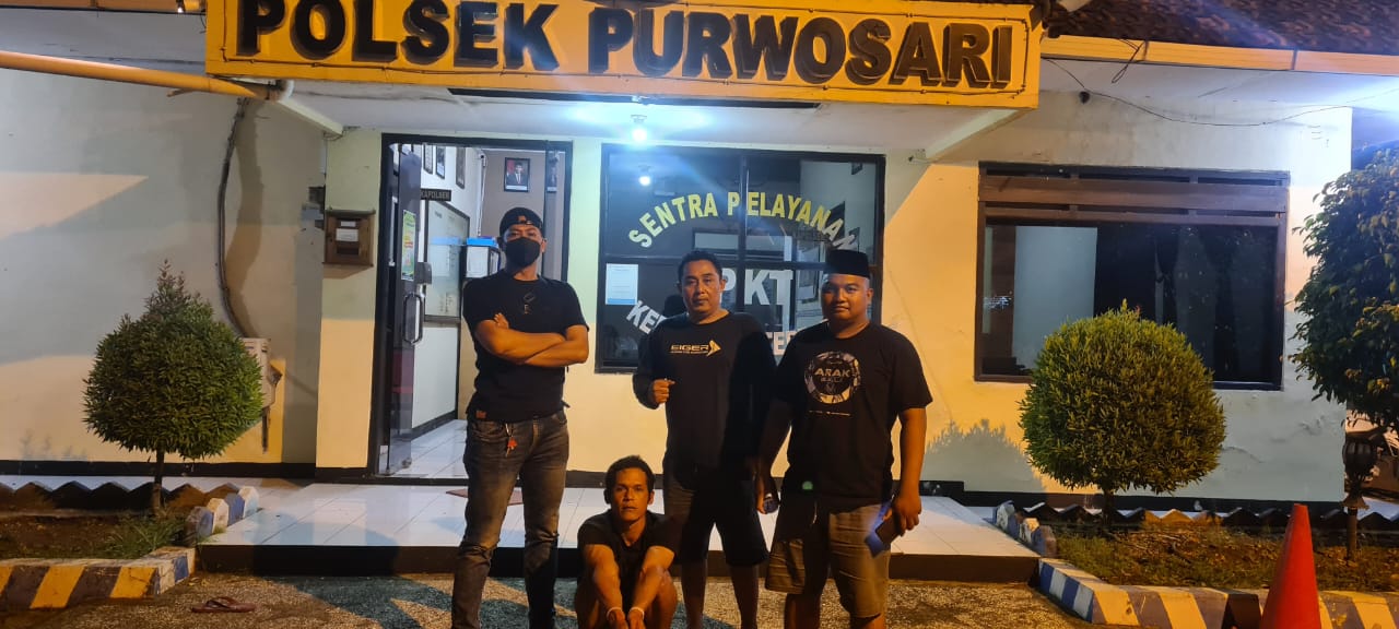 Ciptakan Kamtibmas, Polsek Purwosari Berhasil Tangkap Maling Motor Di Sengonagung