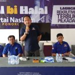 DPD NasDem Ponorogo Gelar Halal Bihalal, Lounching Rekrutmen Terbuka Pilkada 2024, 1 Sampai 7 Mei