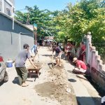 Secara Berjibaku Warga RT.06/RW 06 Komplek Bhayangkara Permai Dusun. Bunga Raya Bergotong Royong