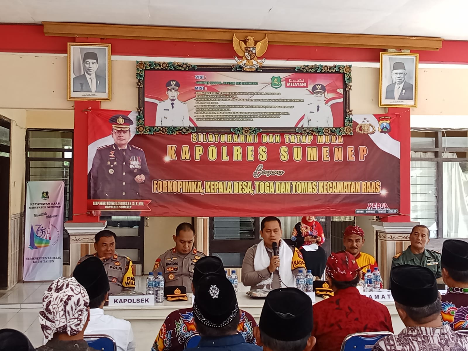 Kapolres Sumenep Kunker ke Pulau Raas