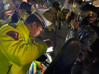 Patroli Skala Besar Polres Nganjuk Sasar Balap Liar, Knalpot Tidak Standar serta Antisipasi Arak-arakan