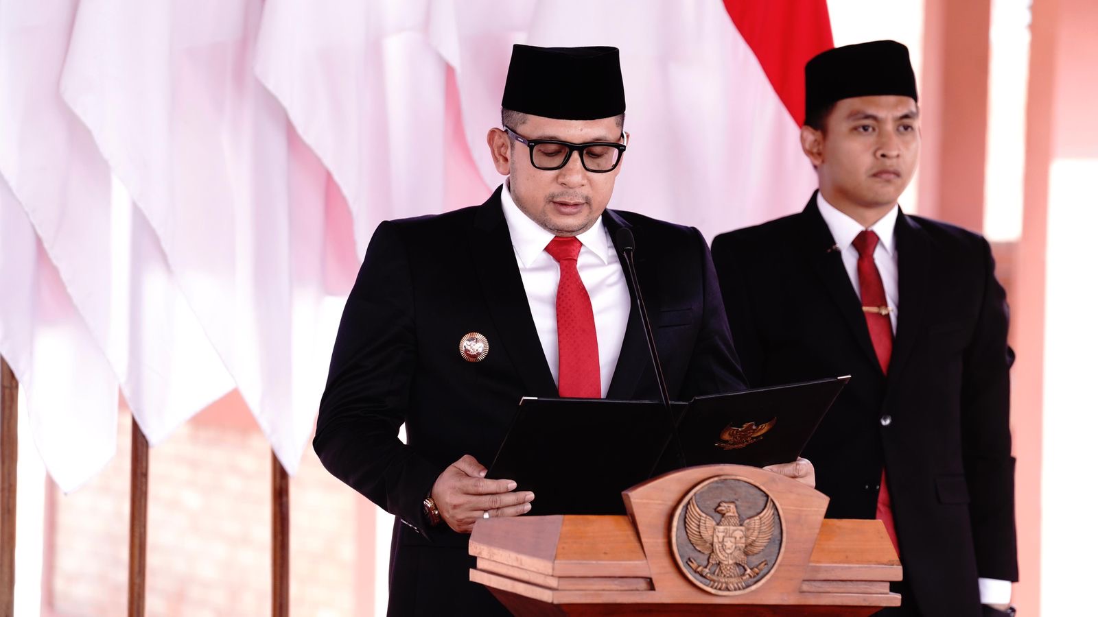 Untuk Pertama Kali, Pj Wali Kota Mojokerto Lantik 5 Kadis di Pendopo TBM