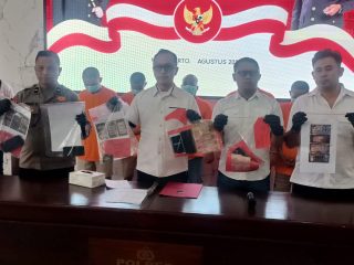 Polres Mojokerto Kota Tindak Tegas Pelaku Judi Online.